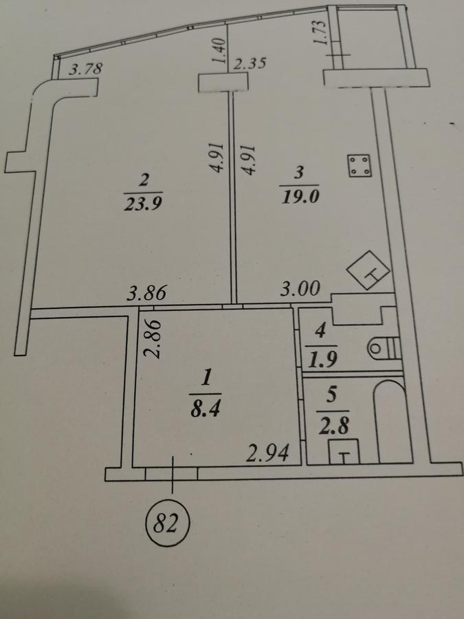 קריז'ניבקה Apartment "Ostrova" מראה חיצוני תמונה